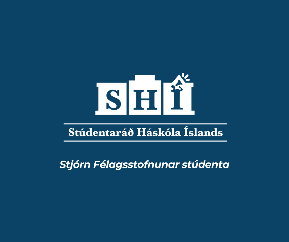 The Student Council is looking for student representatives for the board of the Icelandic Student Services