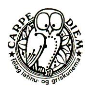 Carpe diem – Student Association of Students in Classic Studies