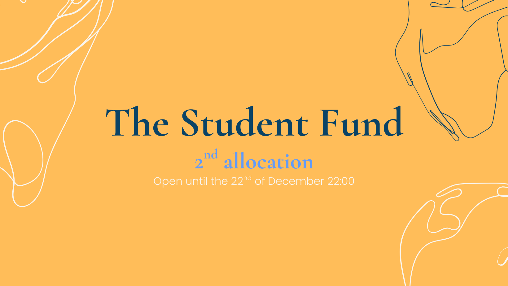 Applications open for the second allocation of the Student Fund